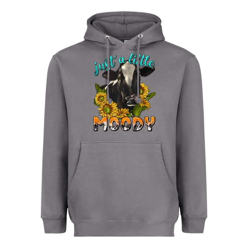 Just A Little Moody Heavyweight Hoodie by texasbilliewilder | Teevron