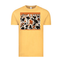 Cowhide Dripping Glitter Tumbler Vintage Tee | Teevron