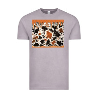 Vintage Zinc cowhide dripping glitter tumbler Vintage Tee - Jasminsmagicworld