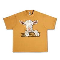 Peanut Butter baby cashmere goat Urban Heavy Tee - LillyAllenDesigns