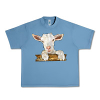 Pebble Blue baby cashmere goat Urban Heavy Tee - LillyAllenDesigns