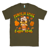 Army Green pumpkin spice coffee club Classic Tee - CowhideDigitalArt