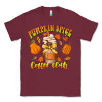 Burgundy pumpkin spice coffee club Classic Tee - CowhideDigitalArt