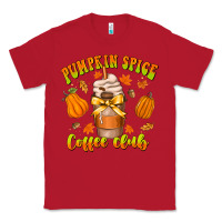 Red pumpkin spice coffee club Classic Tee - CowhideDigitalArt