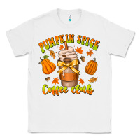 White pumpkin spice coffee club Classic Tee - CowhideDigitalArt