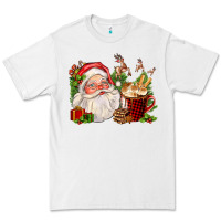 White santa and hot cocoa cup Premium Tee - FaDigitalArtStudio