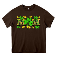 Chocolate Brown St. patricks day mom Heavy Core Tee - Neo Western