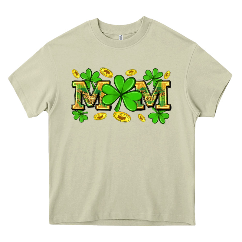 St. Patricks Day Mom Heavy Core Tee by Neo Western | Teevron