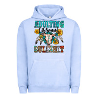 Pigment Grape Ice adulting is some bullshit Urban Hoodie - OliviaCreatesArt