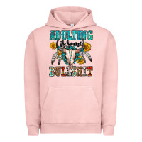 Pigment Salmon adulting is some bullshit Urban Hoodie - OliviaCreatesArt