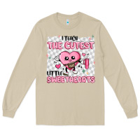 Mushroom i teach the cutest little sweethearts Long Sleeve Tee - MaliasSmallBusiness