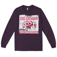 Plum i teach the cutest little sweethearts Long Sleeve Tee - MaliasSmallBusiness