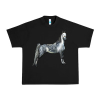 Black Tennessee Walking Horse Urban Heavy Tee - LillyAllenDesigns