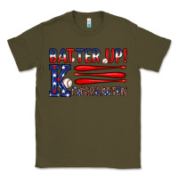 Army Green patriotic baseball kindergarten theme Classic Tee - JahusDesignShop