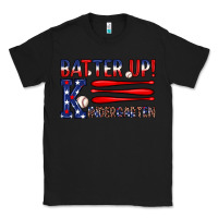 Black patriotic baseball kindergarten theme Classic Tee - JahusDesignShop