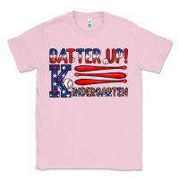 Bubblegum Pink patriotic baseball kindergarten theme Classic Tee - JahusDesignShop