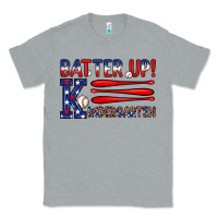 Heather Grey patriotic baseball kindergarten theme Classic Tee - JahusDesignShop