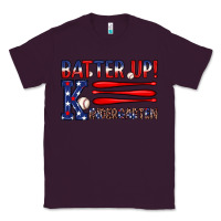 Plum patriotic baseball kindergarten theme Classic Tee - JahusDesignShop