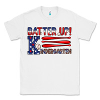White patriotic baseball kindergarten theme Classic Tee - JahusDesignShop