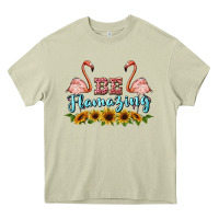 Mossy be flamezing flamingo Heavy Core Tee - BarkalooDesign