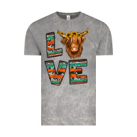 Cloud Rock love highland cow Vintage Tee - Jasminsmagicworld