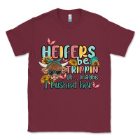 Burgundy heifers be trippin' Classic Tee - MaliasSmallBusiness