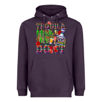 Plum Tequila made me do it Heavyweight Hoodie - NancyCooperArtShop