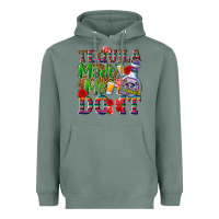 Sage Tequila made me do it Heavyweight Hoodie - NancyCooperArtShop