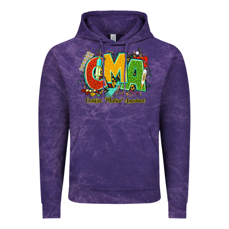 Cma Certified Medical Assistant Juneteenth Vintage Hoodie by NancyCooperArtShop | Teevron
