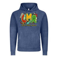 Vintage Denim cma certified medical assistant juneteenth Vintage Hoodie - NancyCooperArtShop