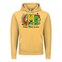 Vintage Mustard cma certified medical assistant juneteenth Vintage Hoodie - NancyCooperArtShop