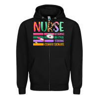 Black nurse Zipper Hoodie - Artiststas