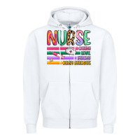 White nurse Zipper Hoodie - Artiststas