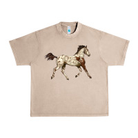 French Oak Appaloosa Horse Urban Heavy Tee - LillyAllenDesigns
