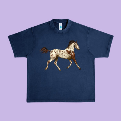 Appaloosa Horse Urban Heavy Tee Designed By Lillyallendesigns