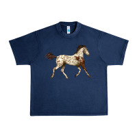 Navy Appaloosa Horse Urban Heavy Tee - LillyAllenDesigns