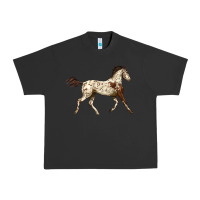 Pigment Black Appaloosa Horse Urban Heavy Tee - LillyAllenDesigns