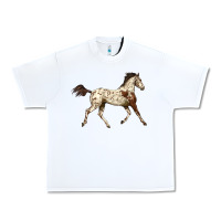 White Appaloosa Horse Urban Heavy Tee - LillyAllenDesigns
