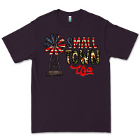 Plum small town usa Premium Tee - CowhideDigitalArt