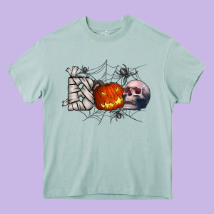 Boo Heavy Core Tee Designed By Cowhidedigitalart