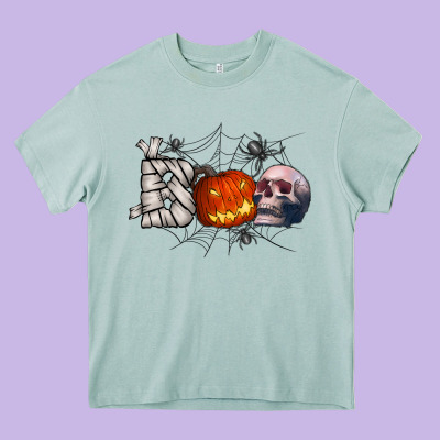 Boo Heavy Core Tee Designed By Cowhidedigitalart