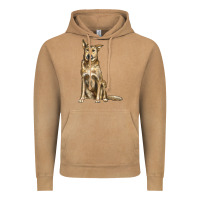 Vintage Camel chinook dog Vintage Hoodie - LillyAllenDesigns