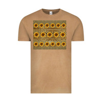 Vintage Camel leopard glitter sunflower tumbler Vintage Tee - Jasminsmagicworld