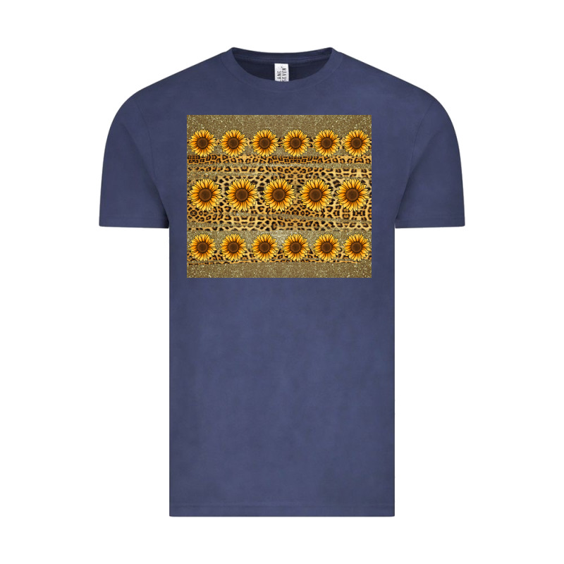 Leopard Glitter Sunflower Tumbler Vintage Tee by Jasminsmagicworld | Teevron