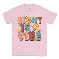 Bubblegum Pink eight is a vibe Classic Tee - MaliasSmallBusiness