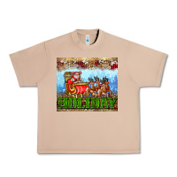 Burro holiday and santa. claus Urban Heavy Tee - AdoDesignShop