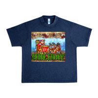 Navy holiday and santa. claus Urban Heavy Tee - AdoDesignShop
