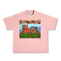Salmon holiday and santa. claus Urban Heavy Tee - AdoDesignShop