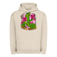 Pigment French Oak breast cancer cactus Urban Hoodie - FaDigitalArtStudio