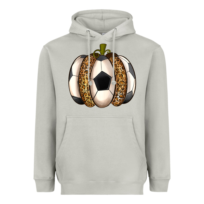 Soccer Pumpkin Heavyweight Hoodie by texasbilliewilder | Teevron